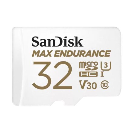 SanDisk Max Endurance microSDHC 32GB V30 memóriakártya (100MB/s) (00186472)