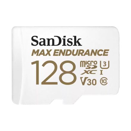 SanDisk Max Endurance microSDXC 128GB V30 memóriakártya (100MB/s) (00186474)