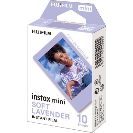 Fujifilm Instax Mini Soft Lavender fotópapír (10 lap)