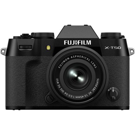 Fujifilm X-T50 kit (XF 15-45mm f/3.5-5.6) (fekete)