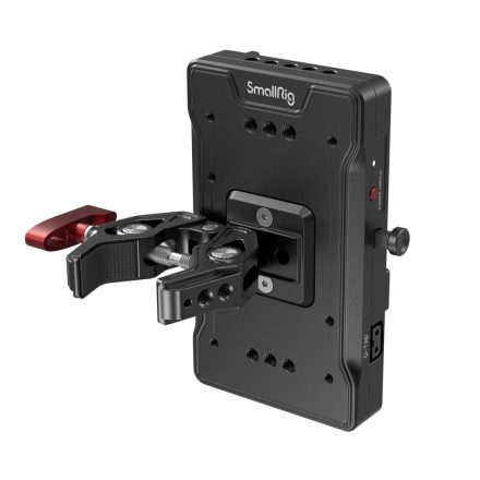 SmallRig Advanced V-Mount Battery Mount Plate with Crab-Shaped Clamp