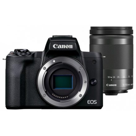 Canon EOS M50 Mark II kit (EF-M 18-150mm f/3.5-6.3 IS STM) (fekete) (használt)