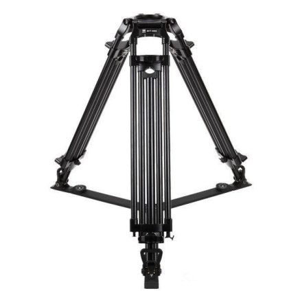 Sirui BCT-3003 alumínium broadcast tripod 100mm-es szintező kehellyel