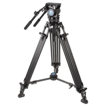 Sirui BCT-2203 10x carbon broadcast tripod BCH-10 fluid videófejjel