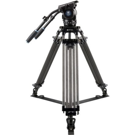 Sirui BCT-3203 broadcast 10x carbon tripod BCH-30 fluid videófejjel