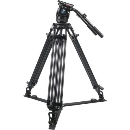 Sirui BCT-2003 broadcast alumínium tripod BCH-20 fluid videófejjel