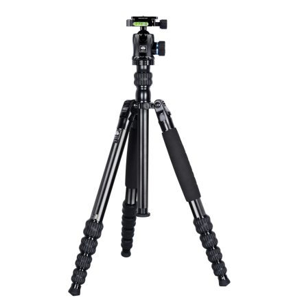 Sirui T-1005 alumínium tripod beépített monopoddal és K-10II gömbfejjel