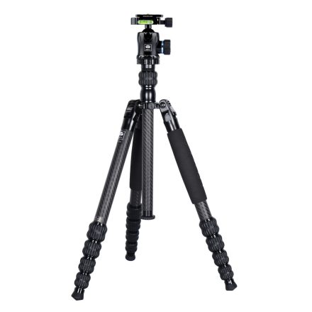 Sirui T-1205 alumínium tripod beépített monopoddal és K-10II gömbfejjel