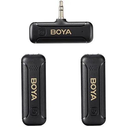 Boya BY-WM3T2-M2 2.4GHz Univerzális vezetéknélküli szett (1+2)