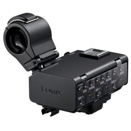 Panasonic DMW-XLR2E mikrofonadapter (32 bites lebegőpontos felvétel) (LUMIX GH7)