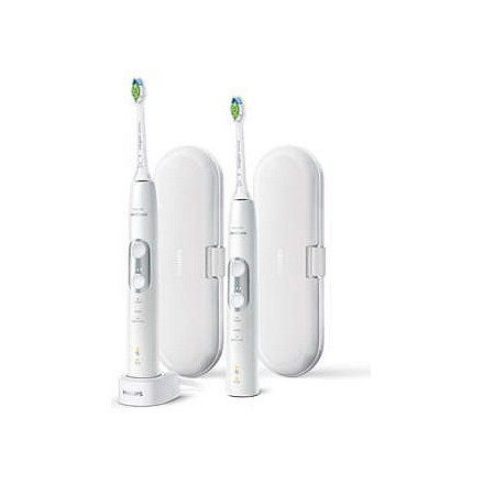 Philips Sonicare ProtectiveClean Series 6100 HX6877/34 szónikus elektromos fogkefe dupla csomag (fehér)