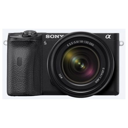 Sony Alpha 6600M kit (18-135mm f/3.5-5.6) (fekete) (ILCE-6600M)