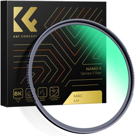 K&F Concept NANO-X series, B270, HD, MCUV szűrő, vízlepergető, karcálló (95mm)