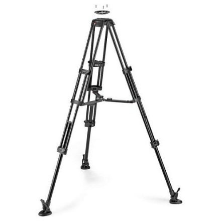 Manfrotto Alu Twin MS Tripod 100/75mm videó állvány