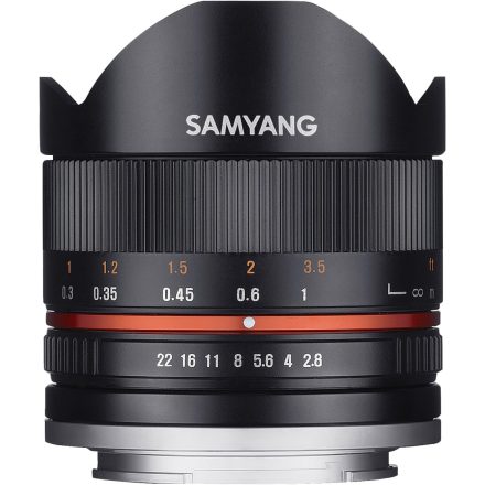 Samyang 8mm f/2.8 UMC Fisheye II (Fujifilm X) (használt)