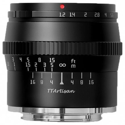 TTArtisan 50mm f/1.2 APS-C (Nikon Z) (fekete) (használt)