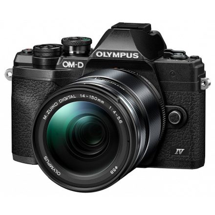 Olympus OM-D E-M10 Mark IV kit (14-150mm f/4-5.6 II) (fekete/fekete)